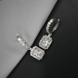 Moissanite Dangle Earring