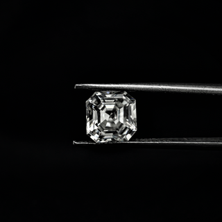 Asscher Cut Moissanite Loose Stone