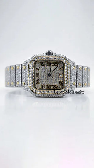 VVS Moissanite Diamond Watch