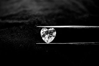 1 Carat Heart Moissanite Stone