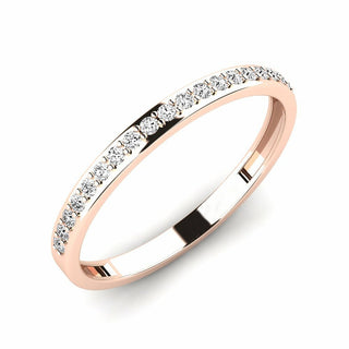 1.50 Ct Princess Shape Halo Moissanite Bridal Set Ring in Rose Gold