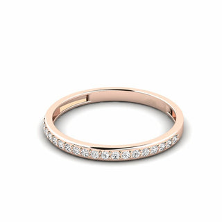 1.50 Ct Princess Shape Halo Moissanite Bridal Set Ring in Rose Gold
